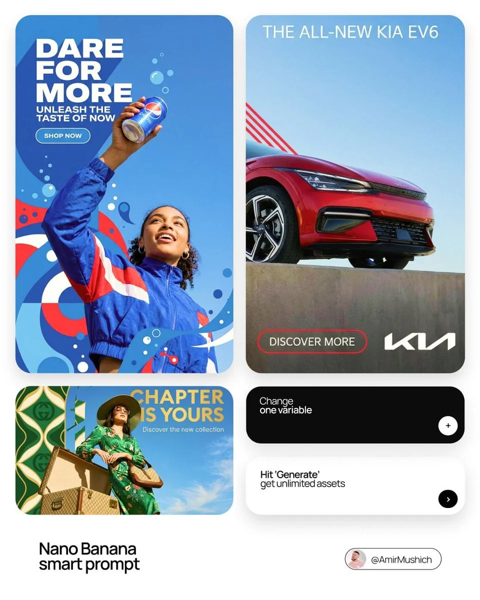 BRAND NAME HEADLINE SUB-TEXT CTA