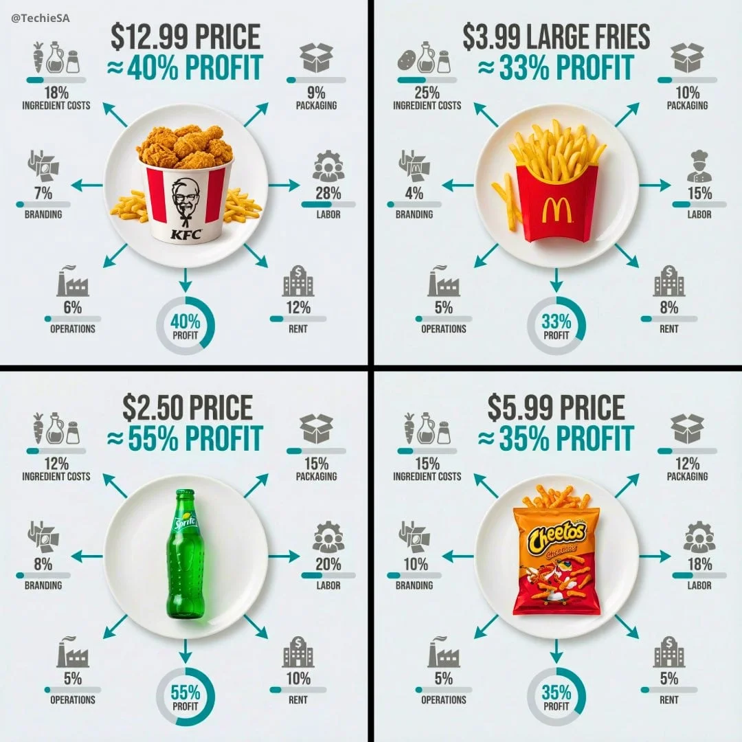 Ultra-clean top-down 90 flat lay infographic