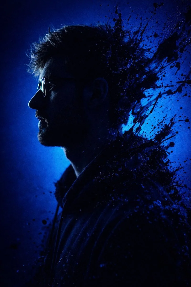 Convert this image into a dramatic stylized portrait