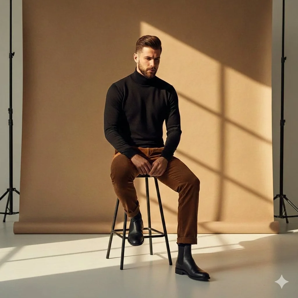 Cristiano Ronaldo in cinematic photoshoot