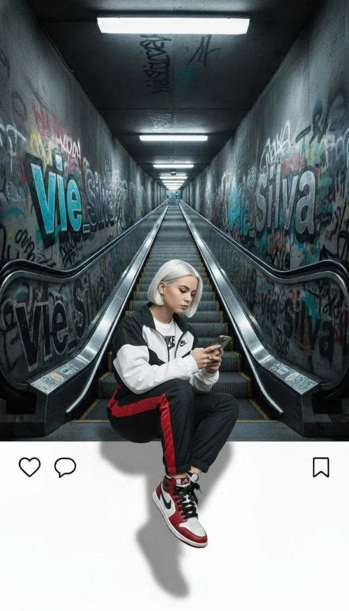 A high-definition realistic 3D social media profile