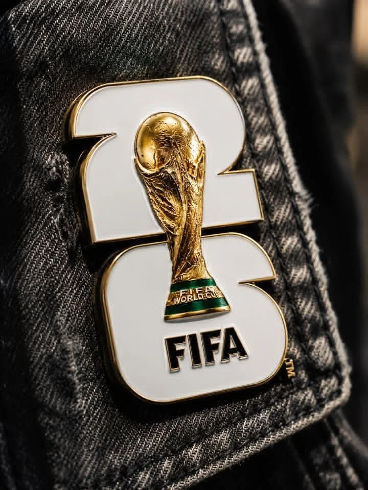 A dominant Team Name FIFA World Cup 2026 enamel pin