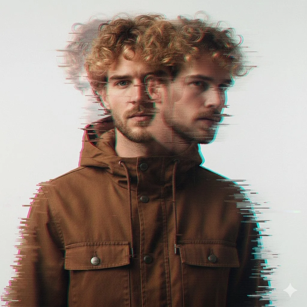 A double exposure long exposure editorial photograph of