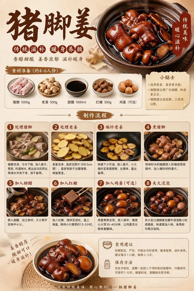 Food Name Food Preparation Poster