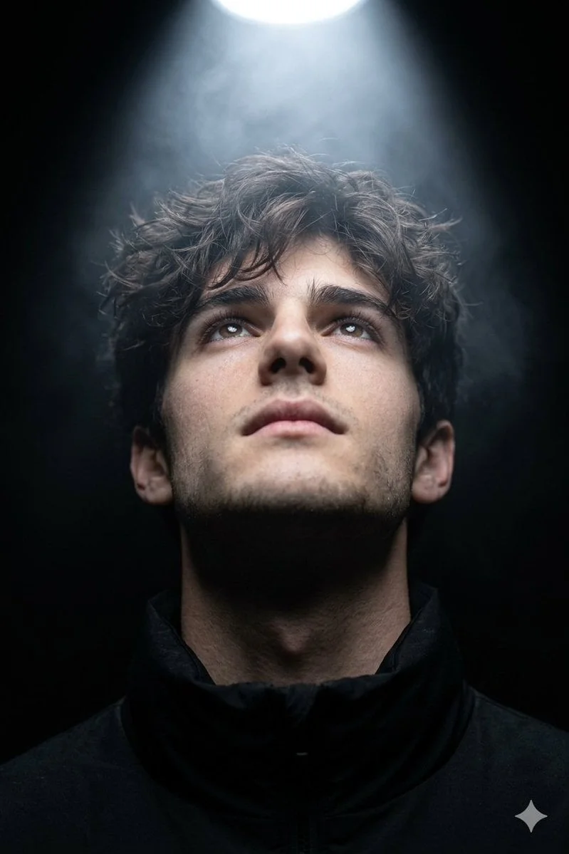 A hyper-realistic cinematic close-up portrait use