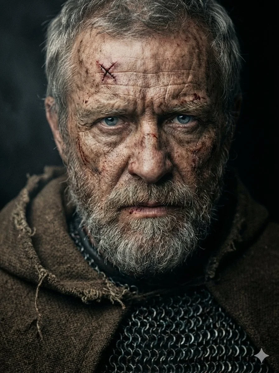 A hyper-realistic cinematic close-up portrait of a