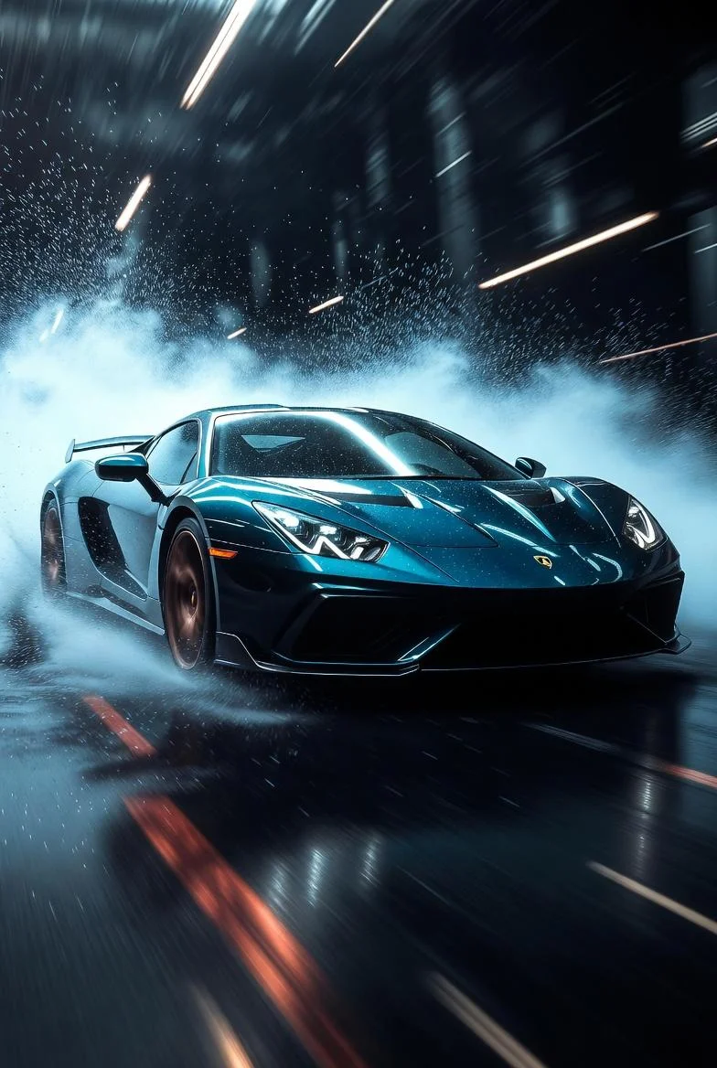 Hyper-realistic cinematic product photograph of a luxury