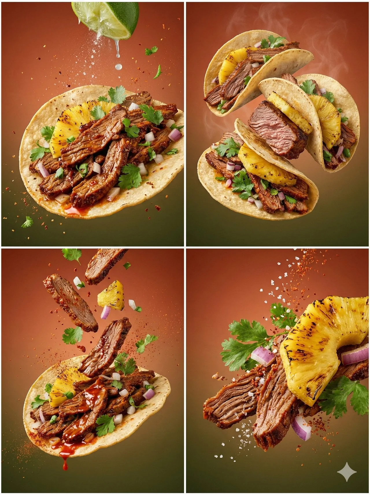 Ultra-high-quality hyper-realistic commercial food