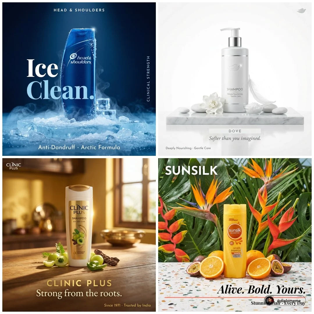 Hyper-realistic luxury product campaign poster 1 1