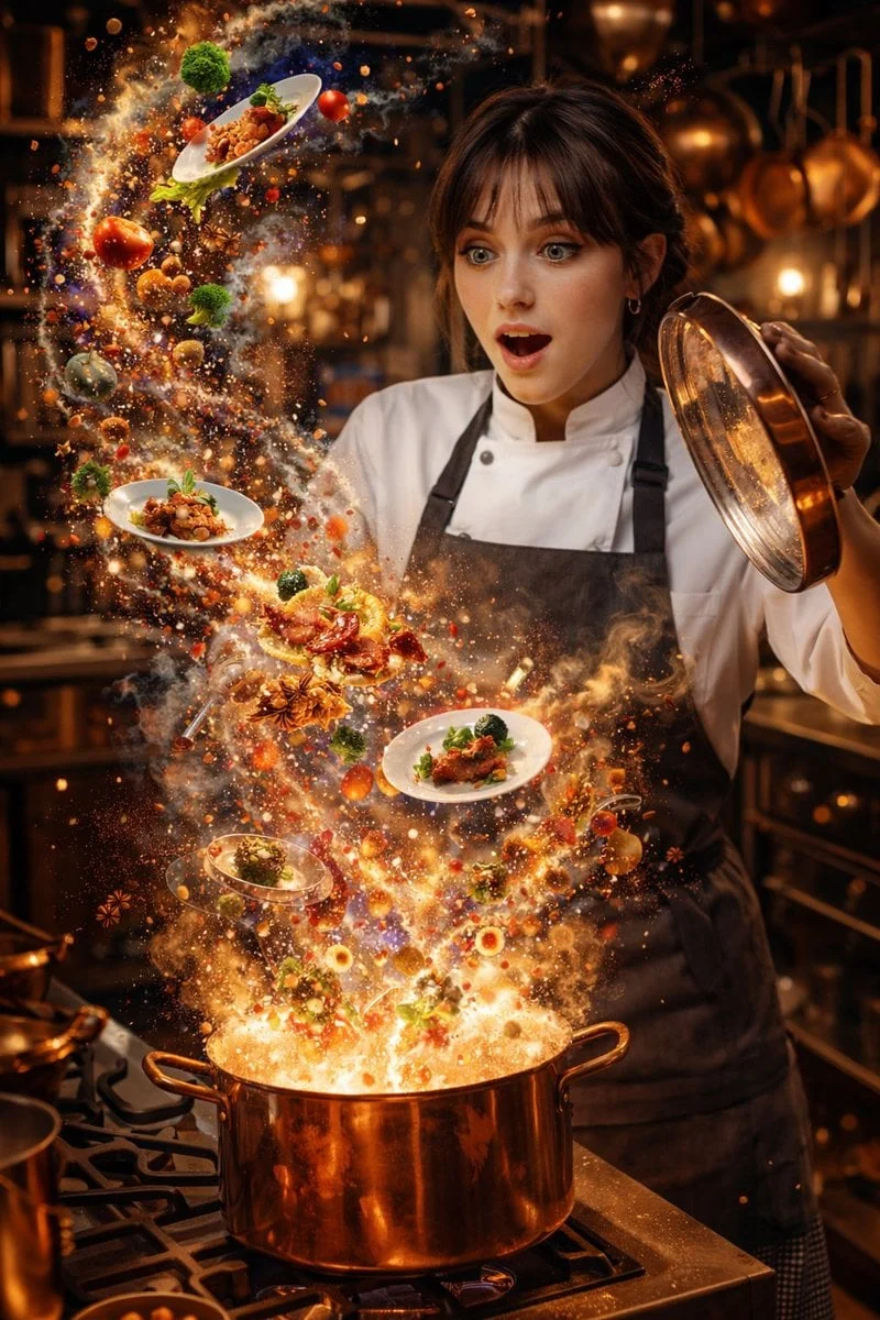 A hyper-realistic high-speed commercial photograph