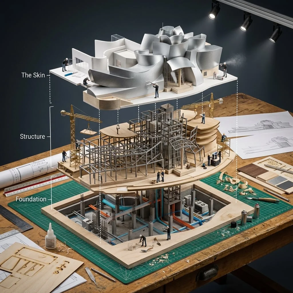 Input Variable Any Famous Building - Guggenheim Burj