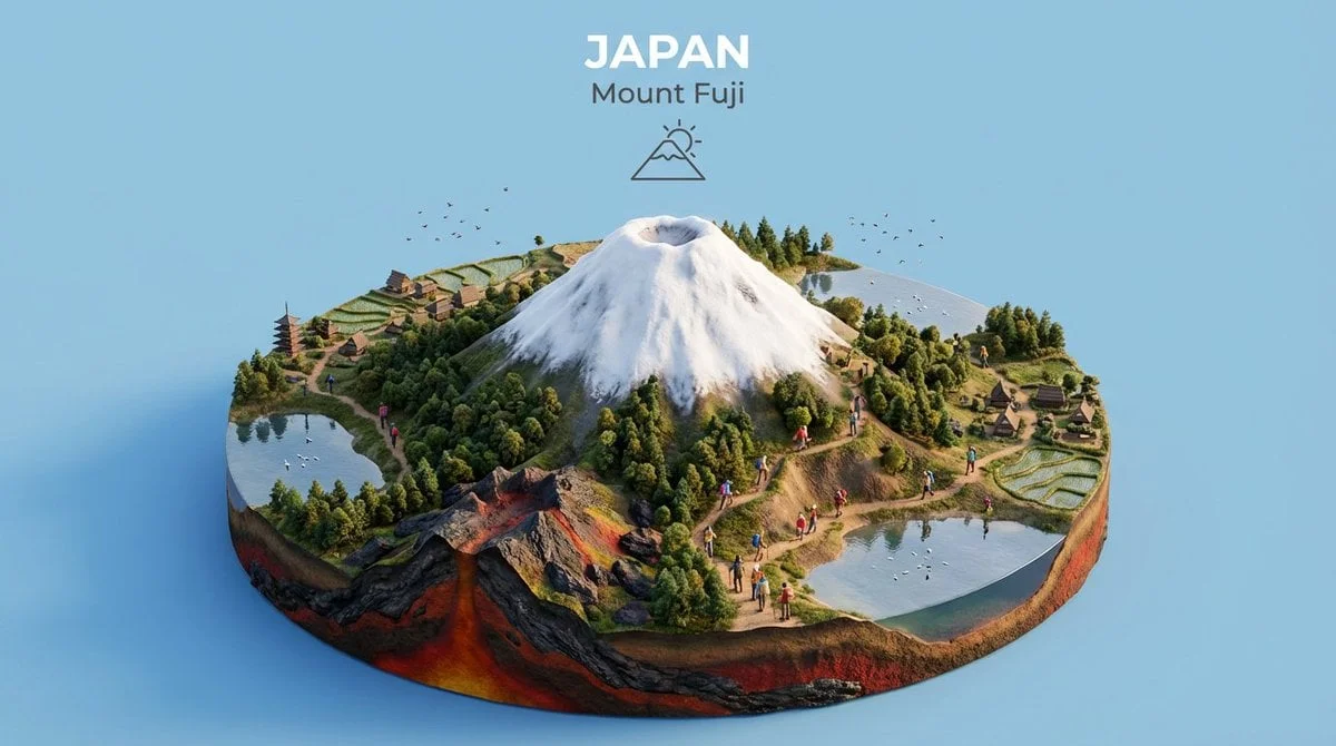 Create an isometric miniature 3D diorama highlighting