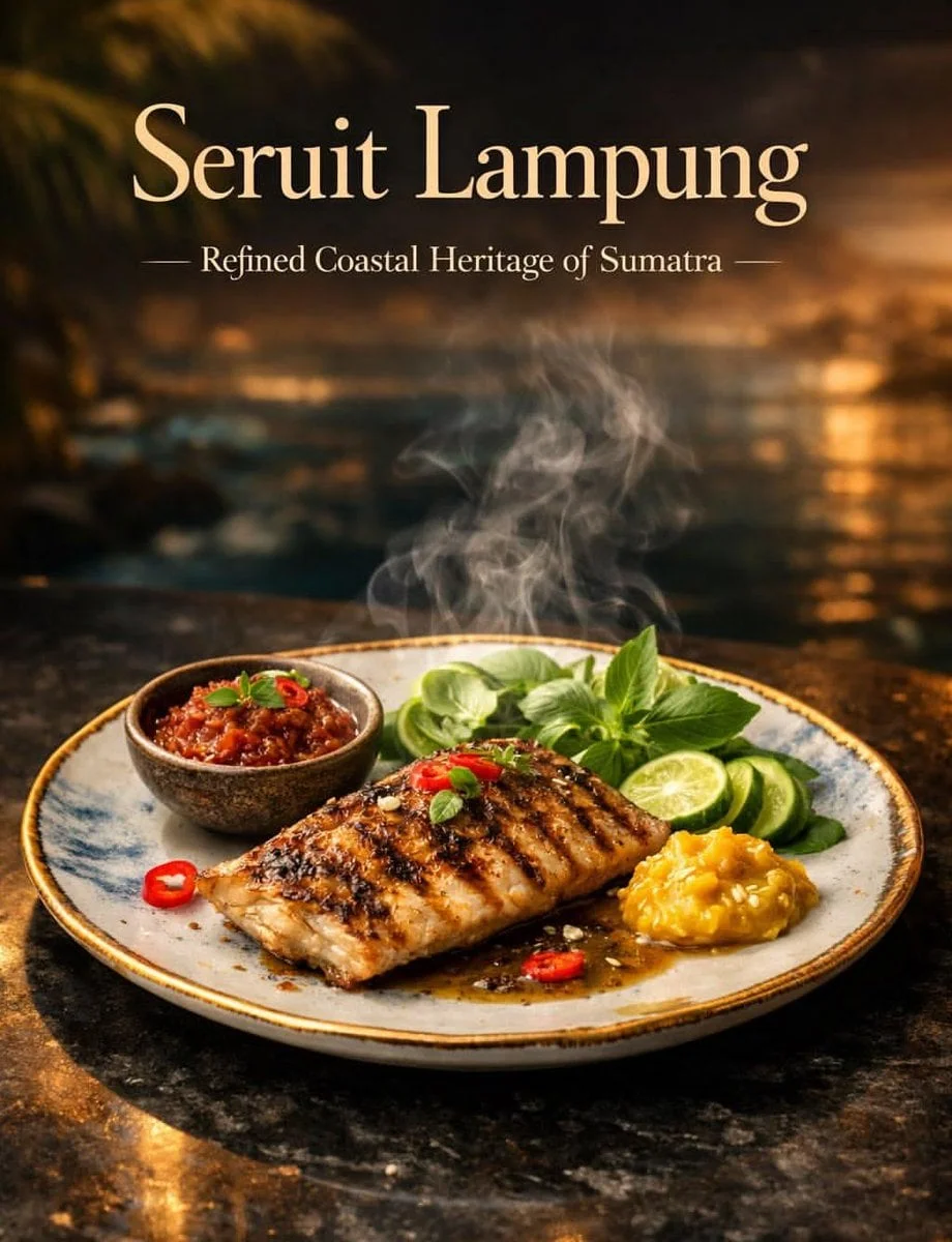 Luxury cinematic food photography of traditional