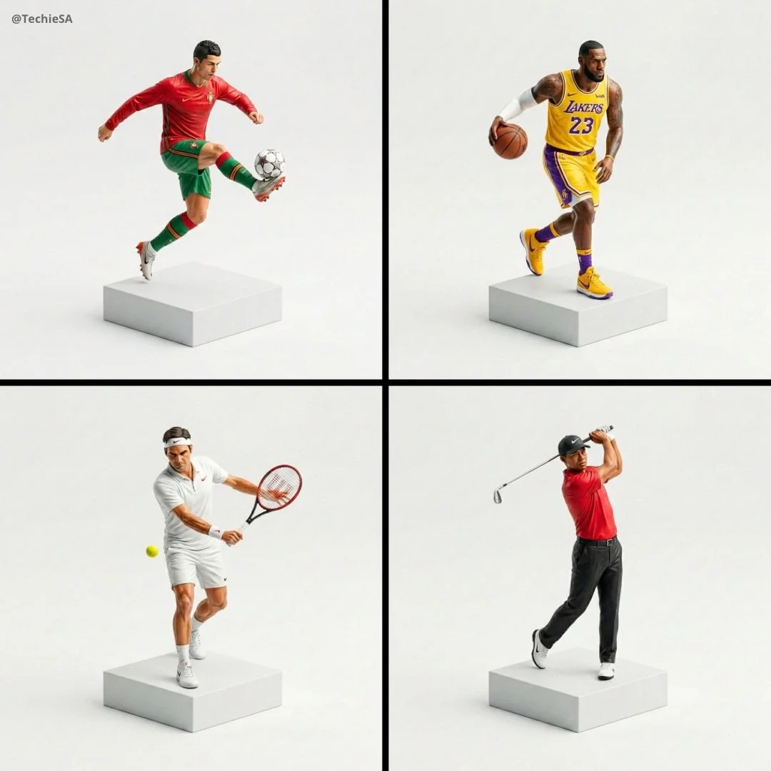 Make a miniature full-body isometric realistic