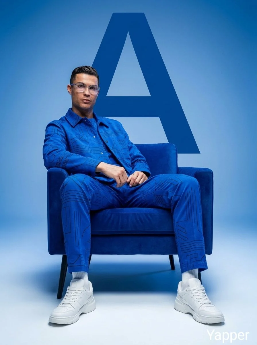 Minimalist fashion studio photoshoot featuring stylish