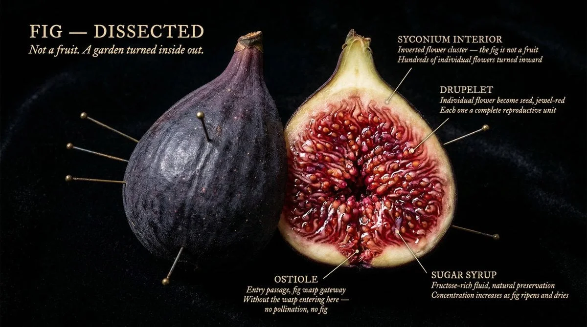 NATURAL OBJECT dissected as if by a master naturalist