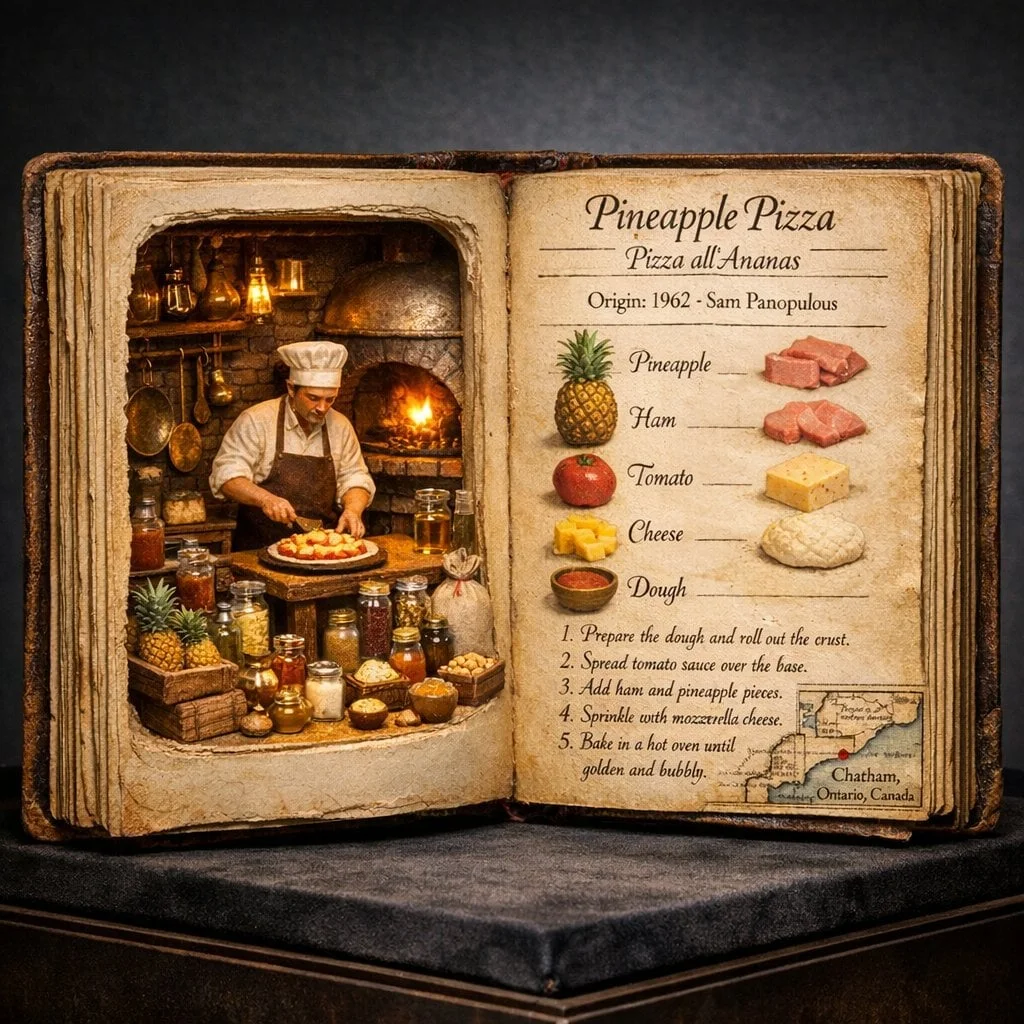 Do this for Pineapple Pizza instruction