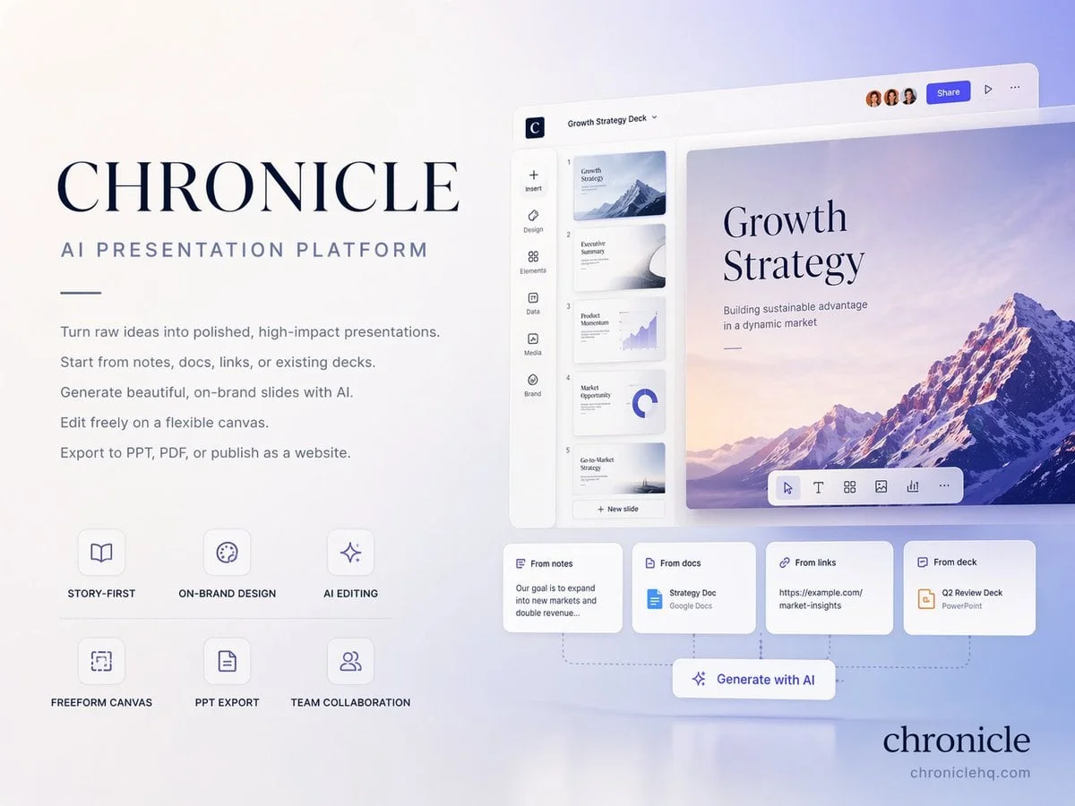 Create a premium 4 3 presentation cover slide