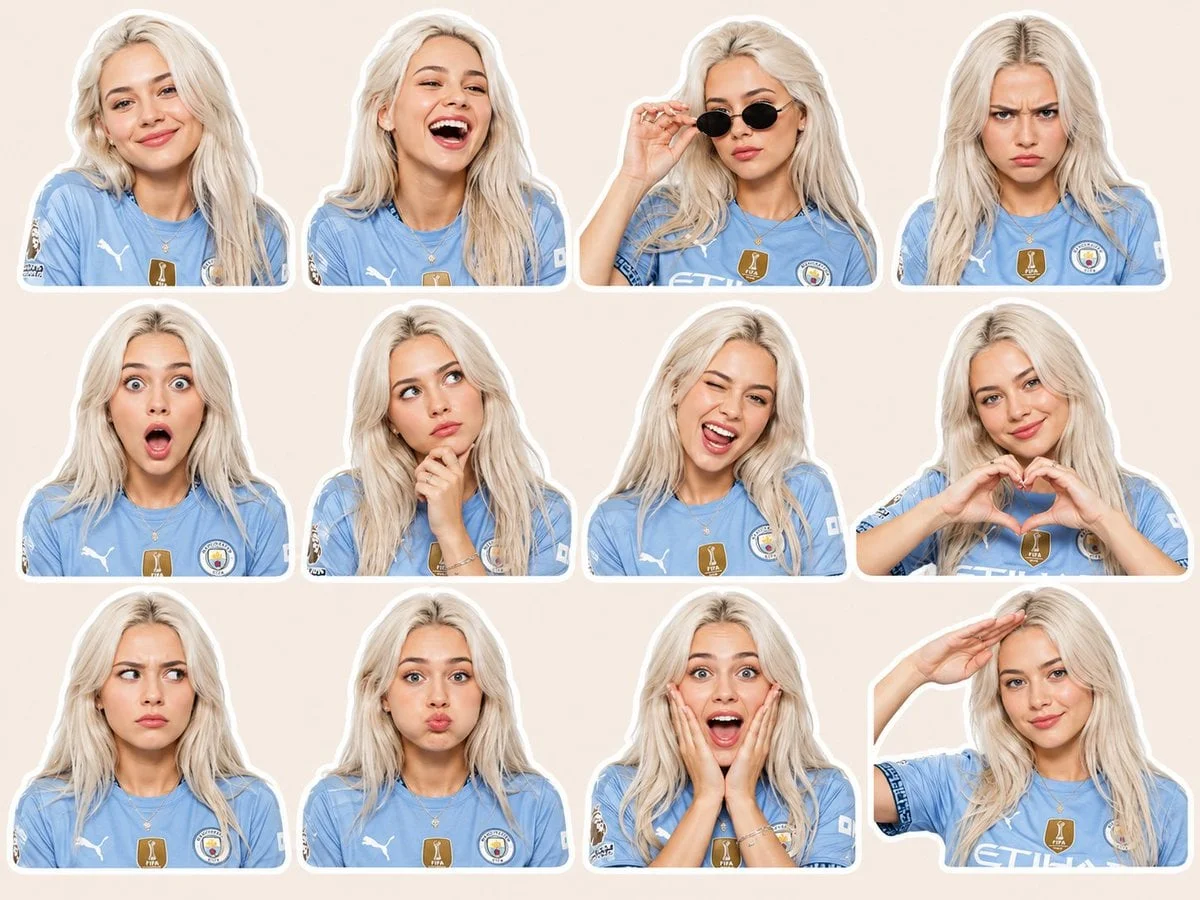 A high-quality premium sticker pack featuring the same