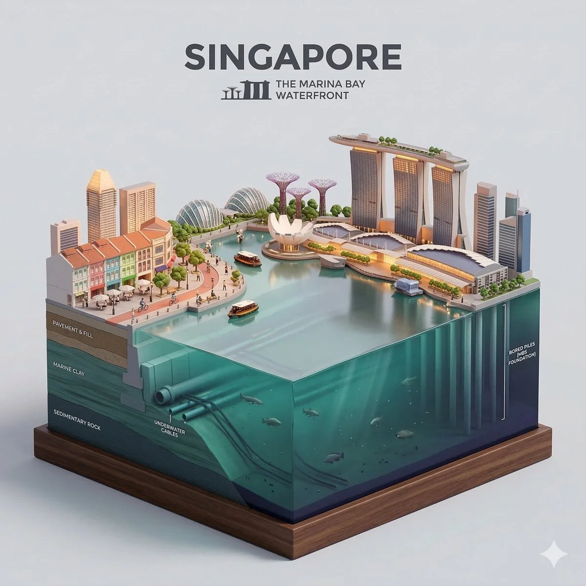 Present a clear side-facing isometric miniature 3D