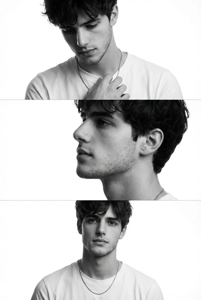 Preserve the face proportions and external features of
