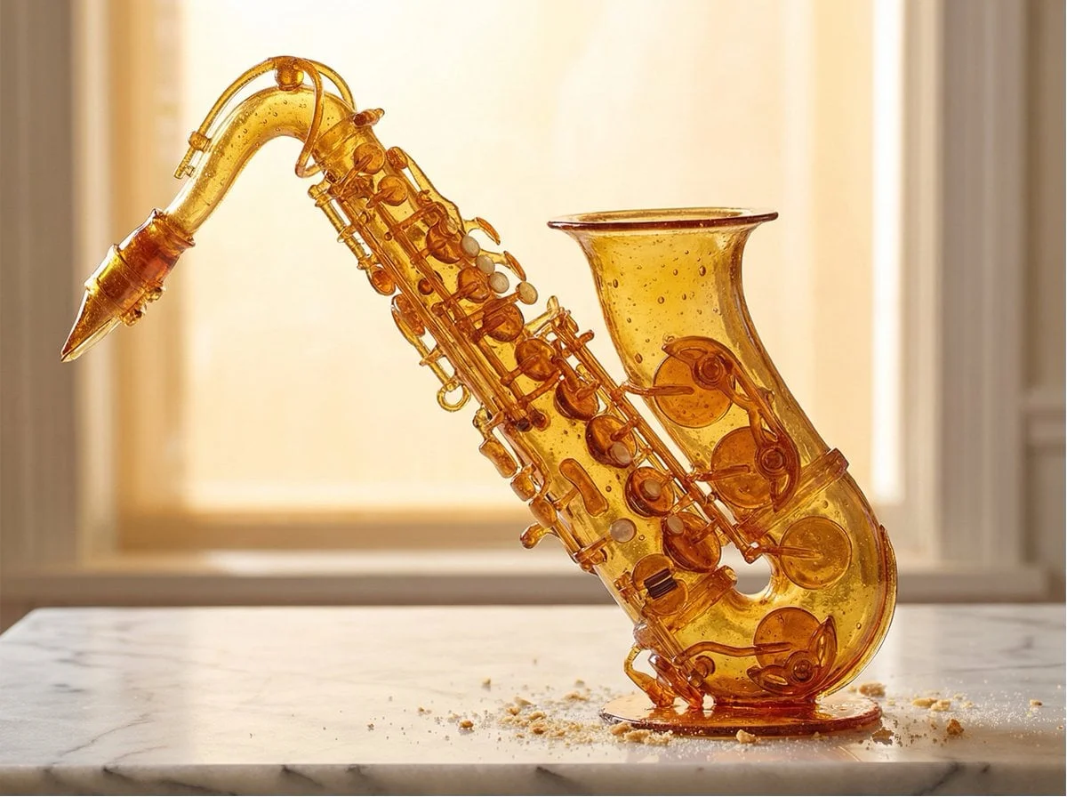 A PRODUCT rendered as if built entirely from pulled