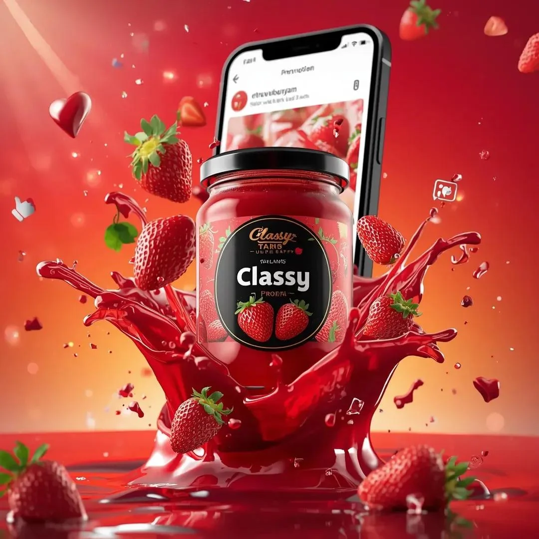 Ultra-realistic commercial food product advertising