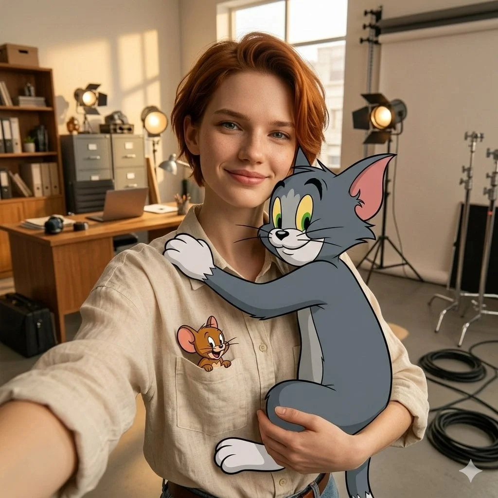 A Realistic First Person Pov Selfie Taken With An