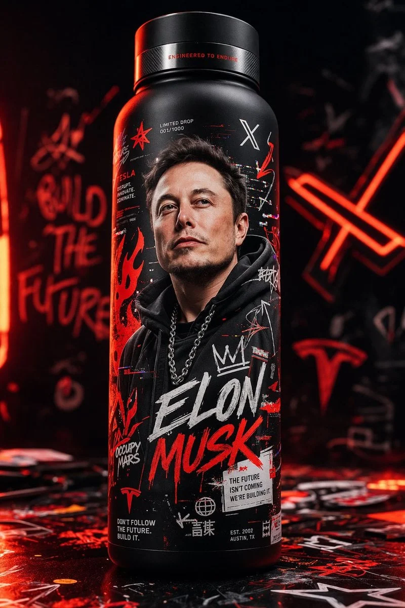 Ultra-realistic 8K hype-brand product shot of a