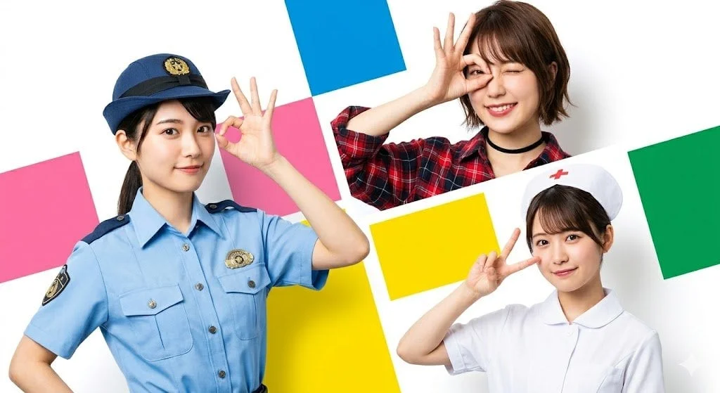 High-resolution Japanese commercial advertisement style