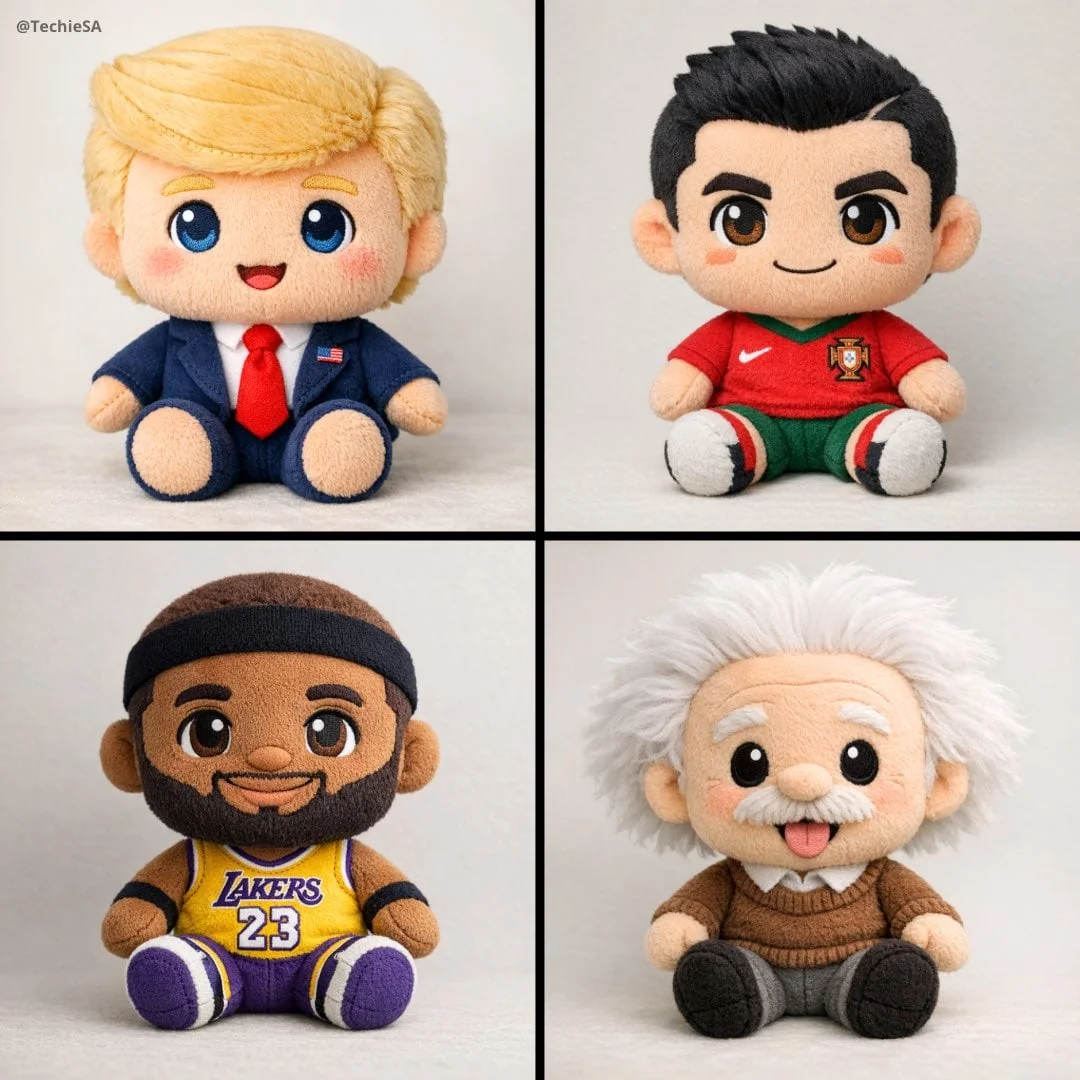 A soft high-quality plush toy of CHARACTER with an