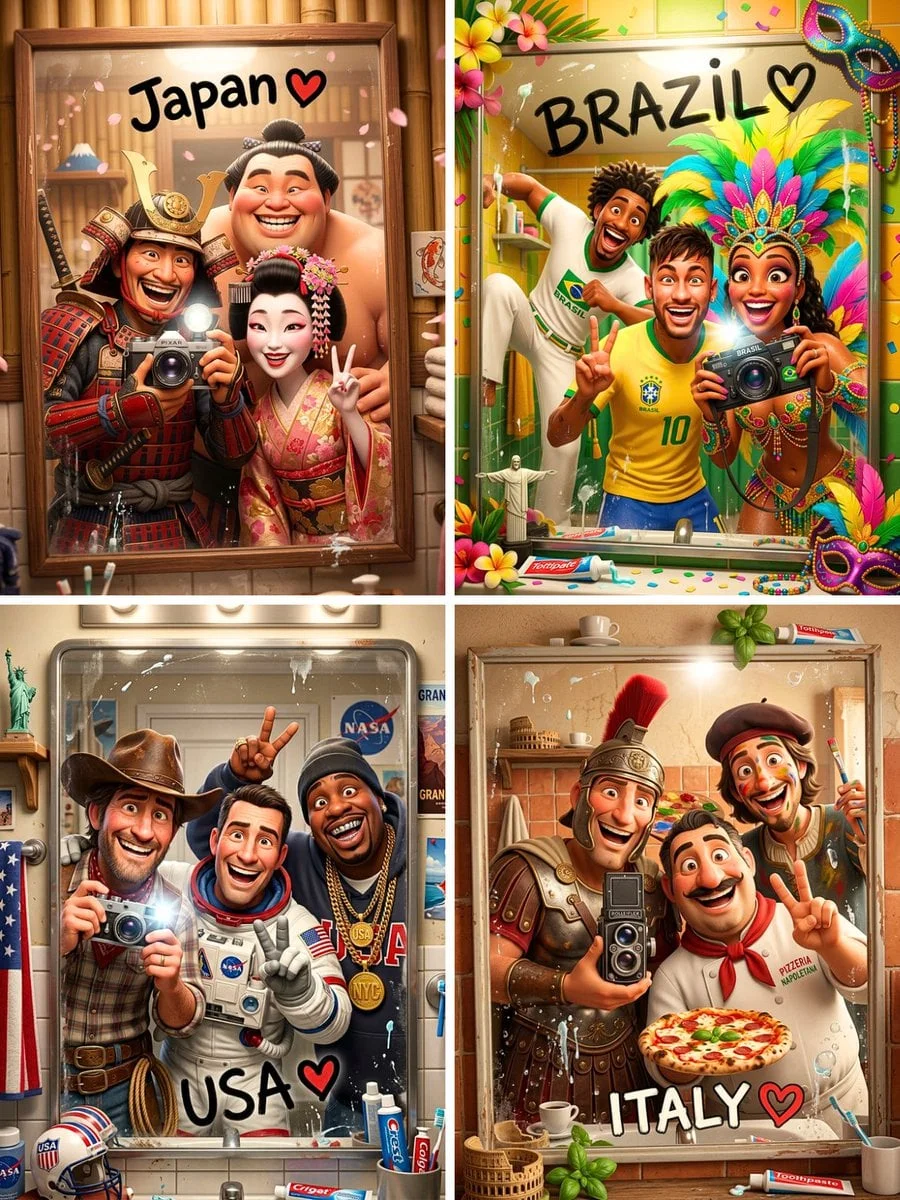 High-quality stylized 3D CGI Pixar-style render
