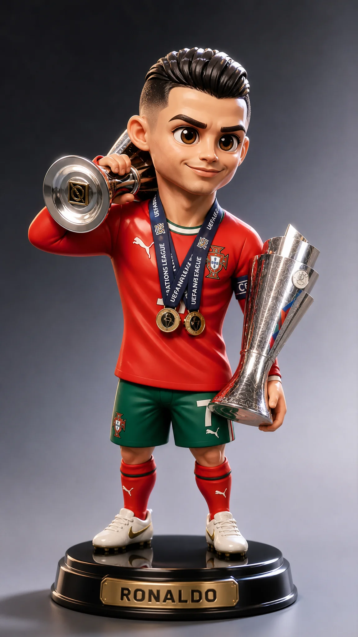 Take this uploaded image and Generate a 3D miniature