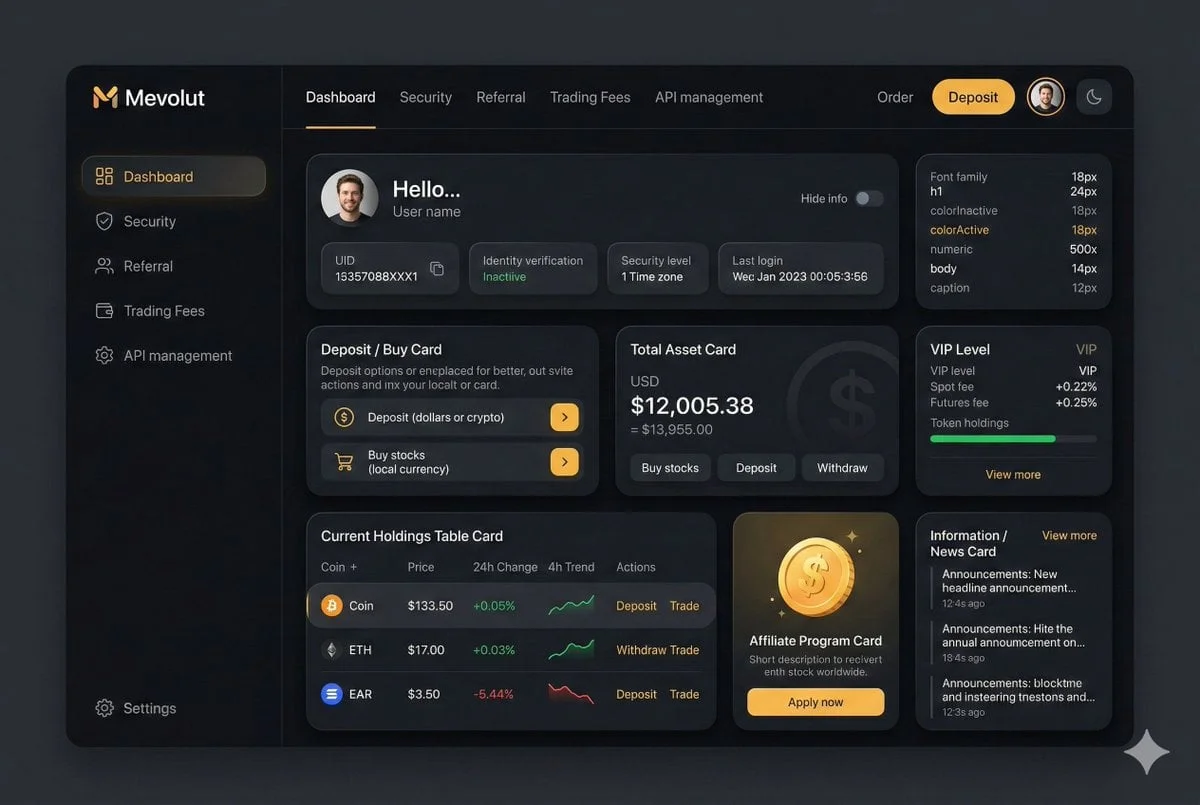 You are an experienced UI designer embracing modern